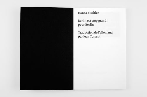 Berlin est trop grand pour Berlin