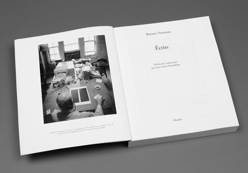 Barnett Newman - Écrits