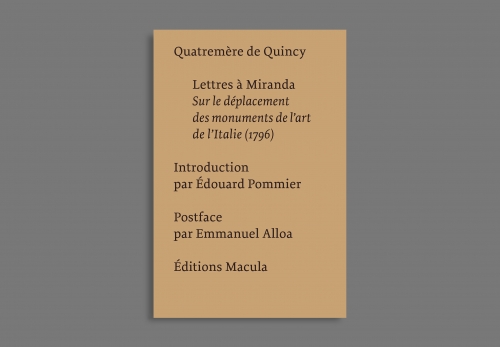 Lettres à Miranda 