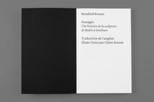 Passages. Une histoire de la sculpture de Rodin à Smithson